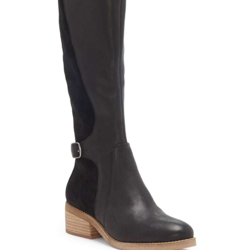 Lucky Brand Black knee high boots